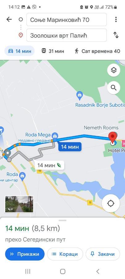 Lena Apartman Subotica Ngoại thất bức ảnh